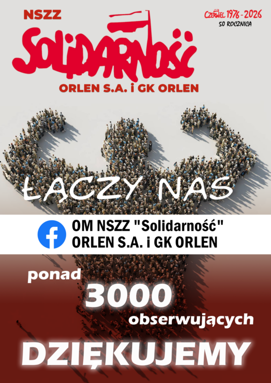 Ponad 3000 obserwatorów na FB.